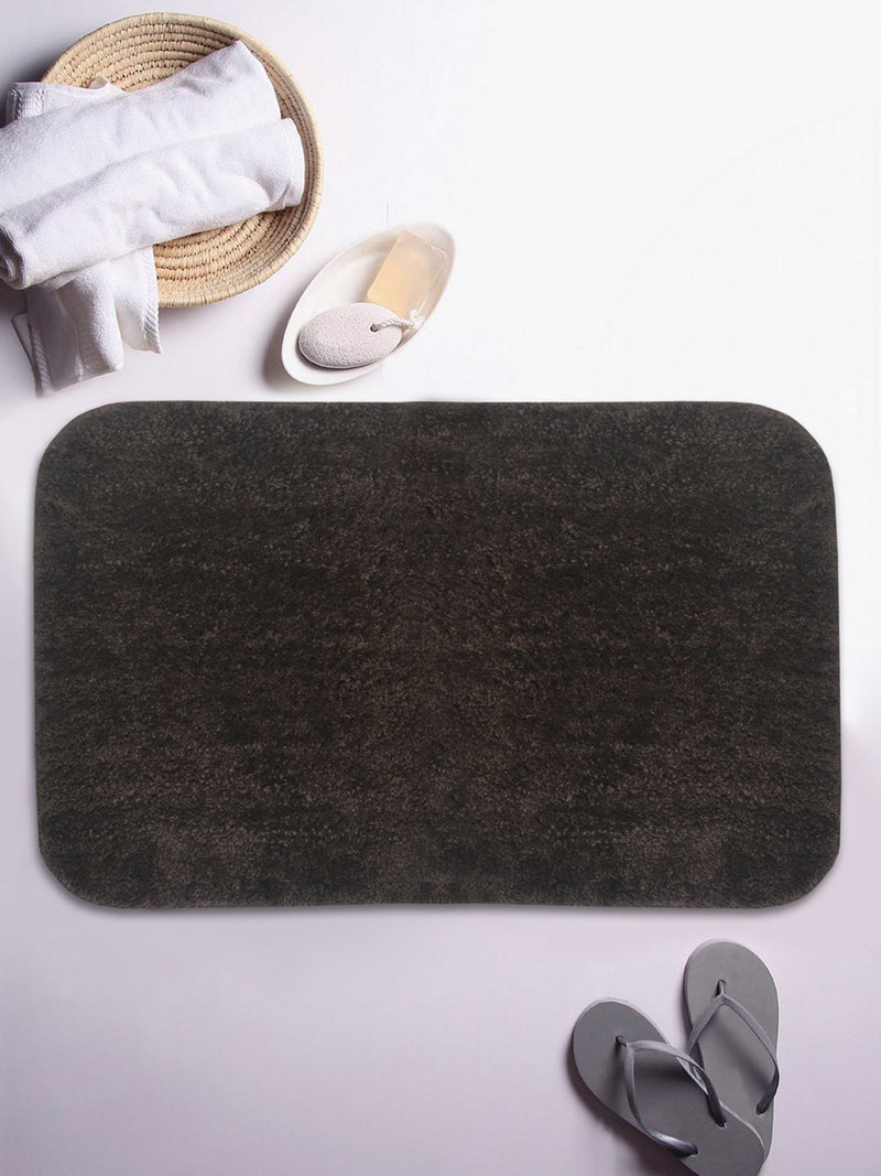 Thick Ultra Soft Anti Slip Bath Mat (AeroCore Tech) <small> (solid-brown)</small>