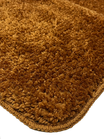 Soft Cotton Anti Slip Bath Mat <small> (solid-mustard)</small>