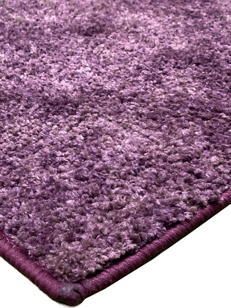 Super Soft Designer Anti Slip Bath Mat <small> (geometric-plum)</small>