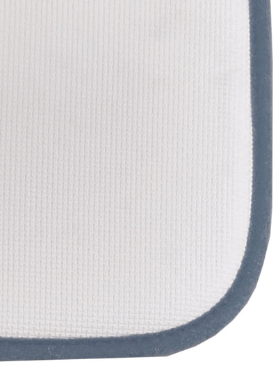 Luxurious Memory Foam Non-Skid  Bath Rug <small> (solid-denim)</small>