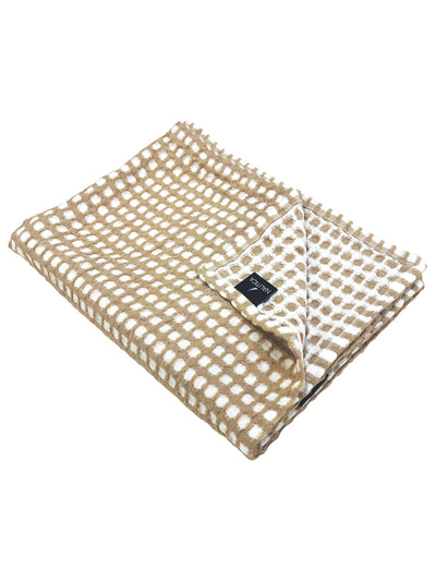 Designer Waffle Cotton Towels- Soft, Plush And Quick-Drying <small> (waffle-taupe)</small>