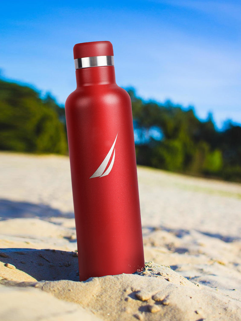 Iconic Leak-Proof Bottle: 24-Hour Hot & Cold Thermos/Flask For Fitness Enthusiasts <small> (oreo big solid-darkred)</small>