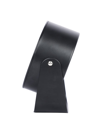 Modern Wall Clock For Latest Stylish Home With Quartz Silent Sweep Technology <small> (solid matt-black)</small>