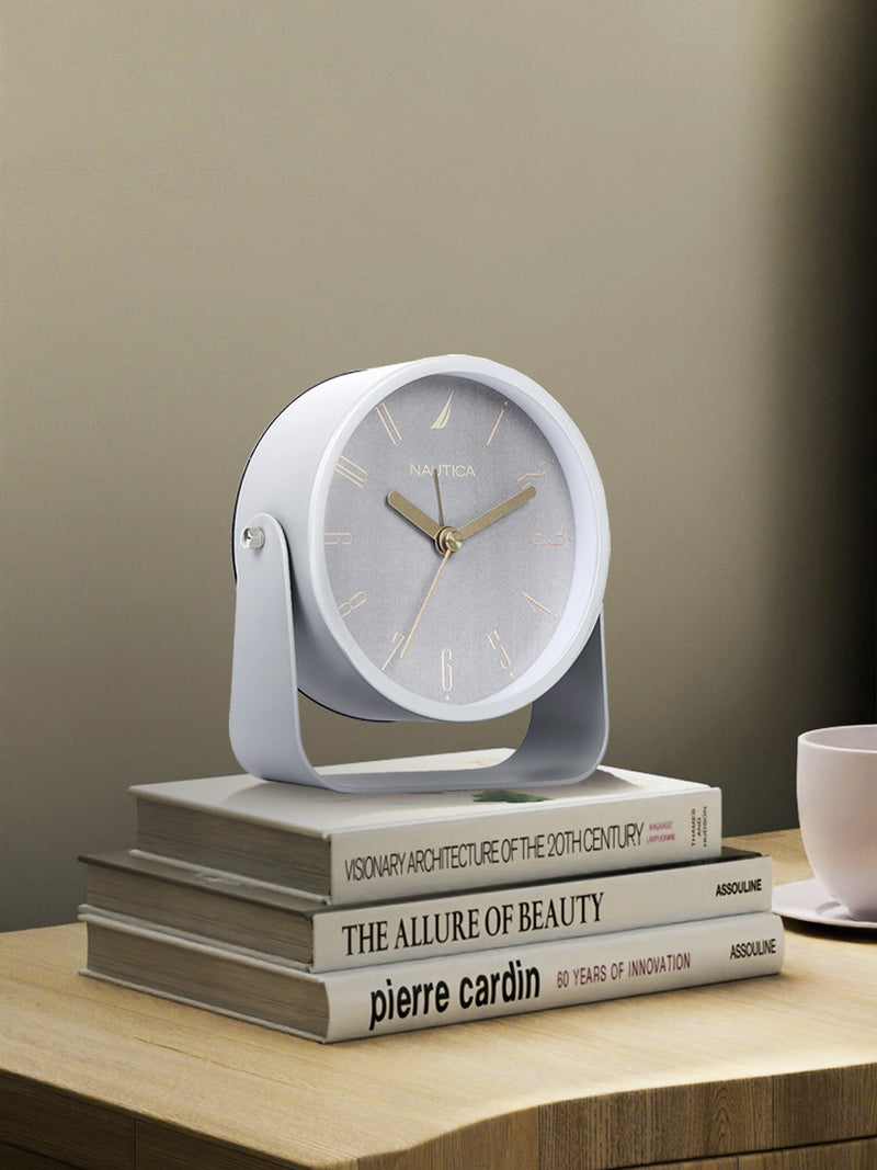 Modern Wall Clock For Latest Stylish Home With Quartz Silent Sweep Technology <small> (solid matt-grey)</small>