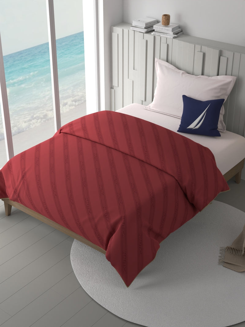 100% Premium Cotton Fabric Comforter For All Weather <small> (ornamental-red)</small>