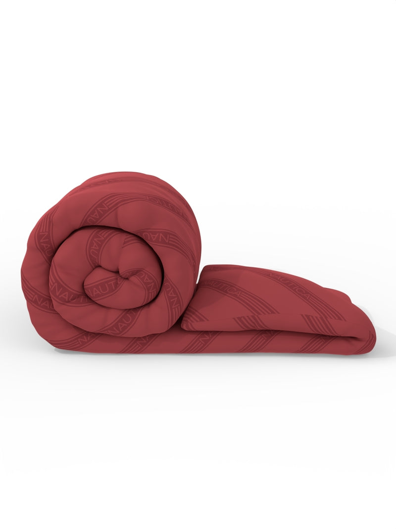 100% Premium Cotton Fabric Comforter For All Weather <small> (ornamental-red)</small>