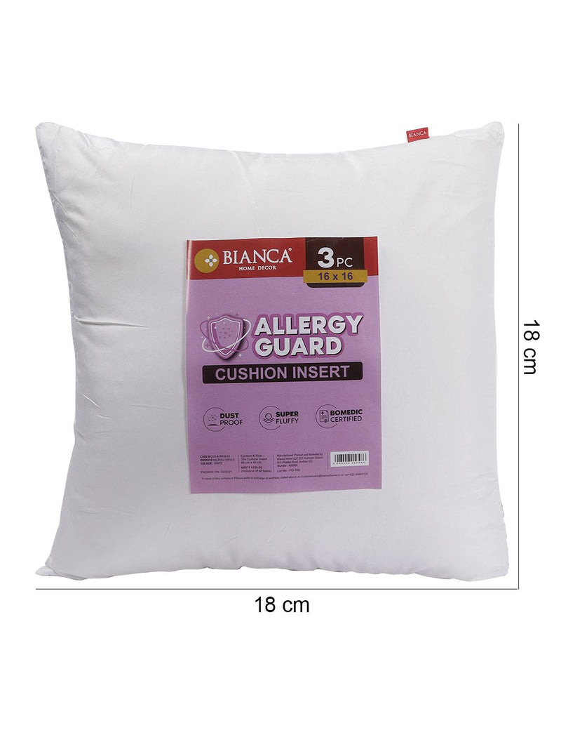 Ultra Fluffy Soft Microfiber Cushion Insert Filler <small> (solid-white)</small>