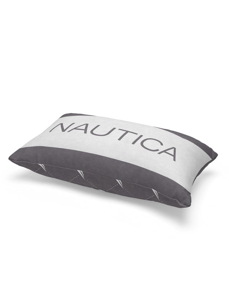 Premium Cotton Printed Cushion Covers <small> (stripe-grey)</small>