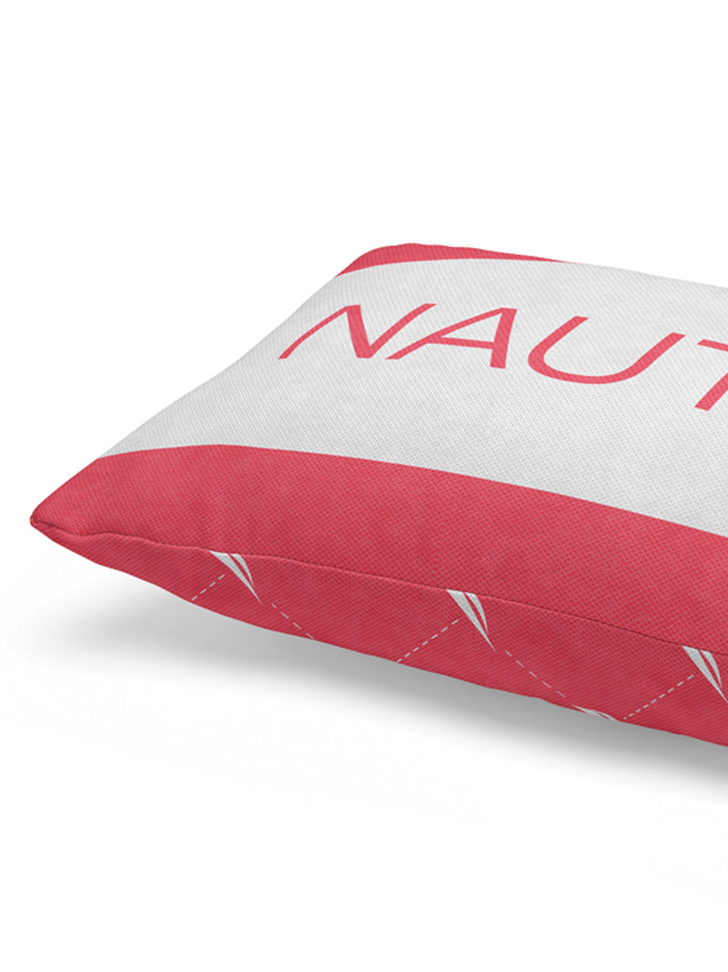 Premium Cotton Printed Cushion Covers <small> (stripe-coral)</small>