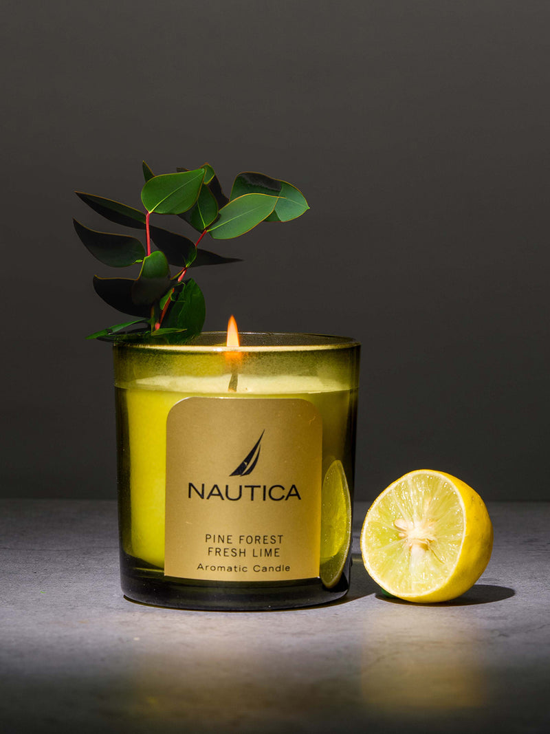 Premium Aroma Fragrance Jar Candle For Home: The Perfect Gift For Cozy Evenings <small> (pine forest fresh lime-green)</small>