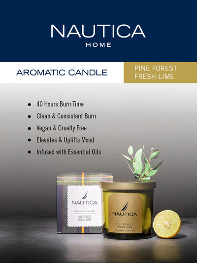 Premium Aroma Fragrance Jar Candle For Home: The Perfect Gift For Cozy Evenings <small> (pine forest fresh lime-green)</small>