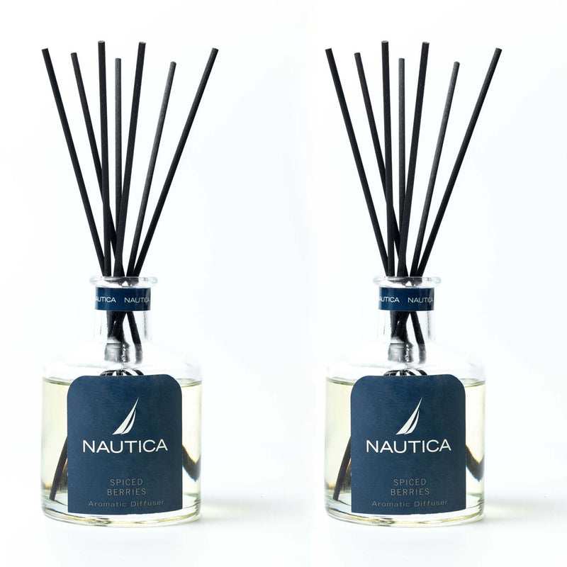 100% Natural Aroma Oil Diffuser Set With 7 Reeds <small> (spiced berry-natural)</small>