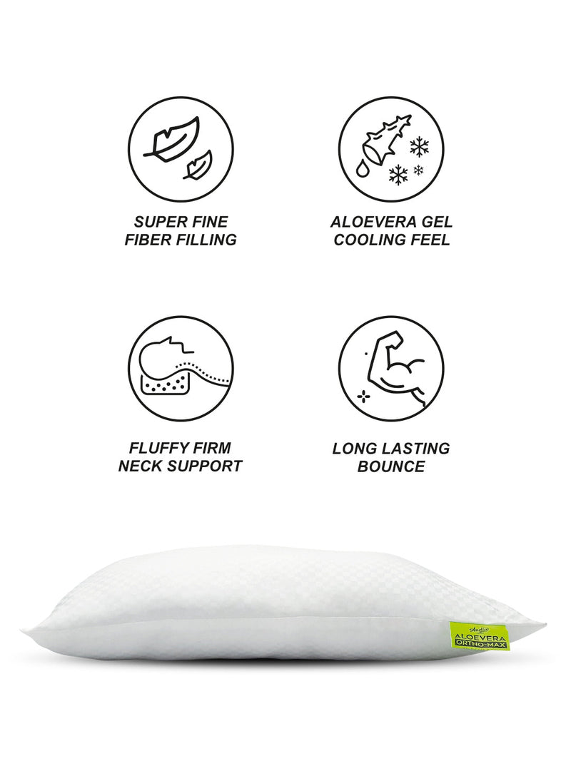 226_Bianca Aloevera Microfiber Sleeping Pillow with Silky Smooth Micro Fabric Shell_BALVROMX-17X27-S2_5