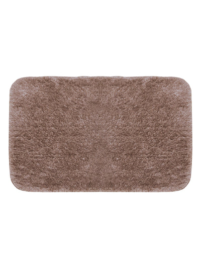 Thick Ultra Soft Anti Slip Bath Mat (Hygro Tech) <small> (solid-brown)</small>