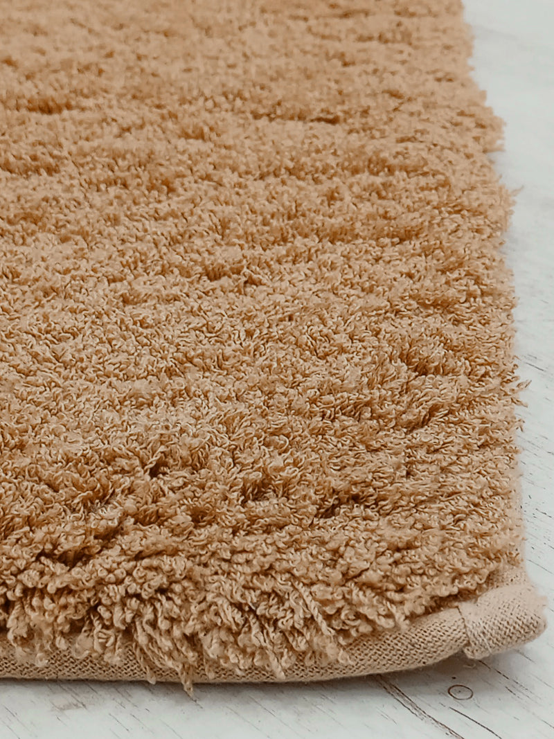 Ultra Soft Fluffy Anti Slip Bath Mat <small> (solid-wheat)</small>