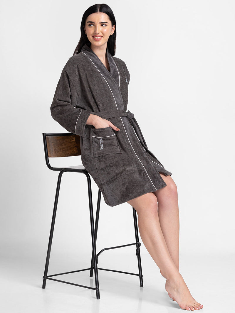 Luxurious Ultra Soft Bath Robe <small> (solid-coral)</small>