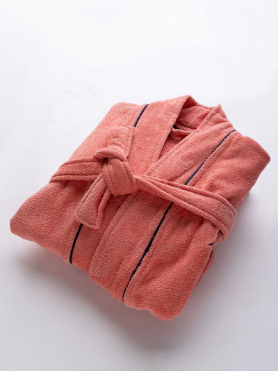 Luxurious Ultra Soft Bath Robe <small> (solid-coral)</small>