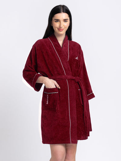 Luxurious Ultra Soft Bath Robe <small> (solid-coral)</small>