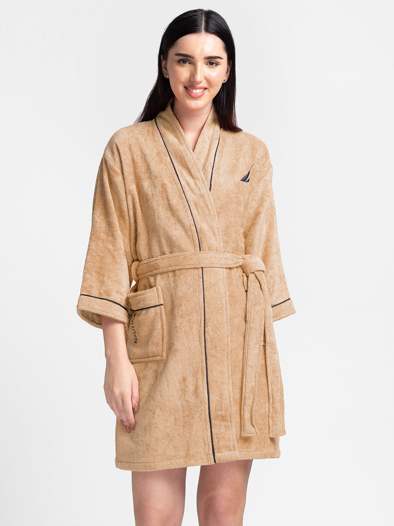 Luxurious Ultra Soft Bath Robe <small> (solid-coral)</small>