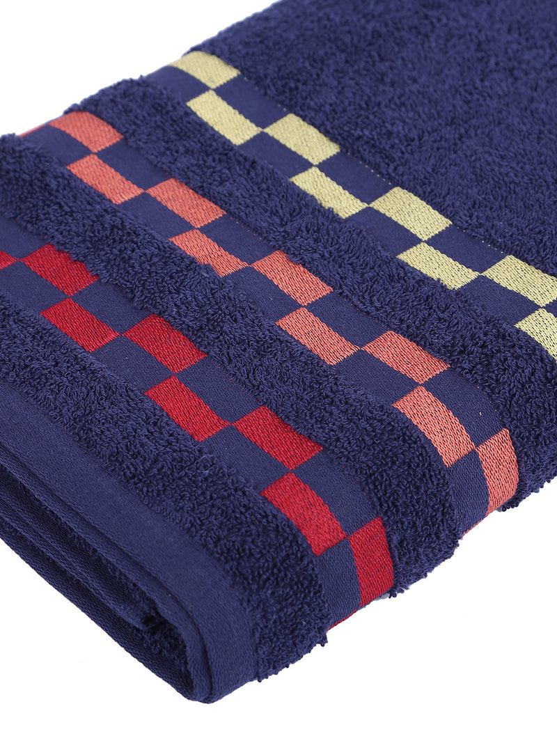 Super Soft Turkish Terry Towel 100% Mercerised Cotton <small> (solid-navy)</small>