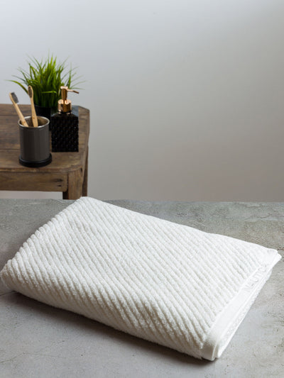 Fluffy Zero Twist 100% Cotton Towel <small> (solid-grapemist)</small>