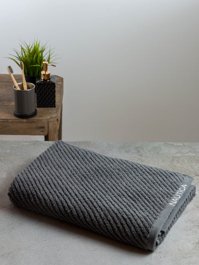 Fluffy Zero Twist 100% Cotton Towel <small> (solid-steel grey)</small>