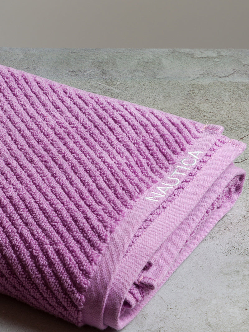 Fluffy Zero Twist 100% Cotton Towel <small> (solid-grapemist)</small>