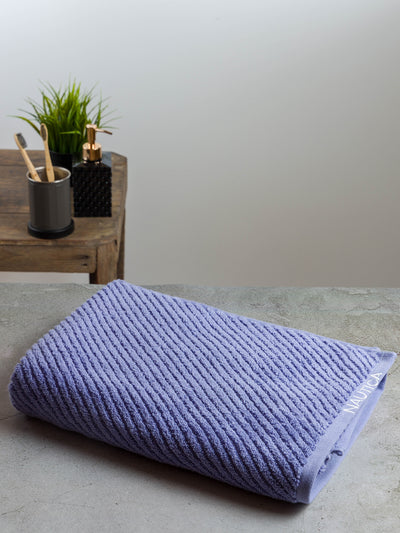 Fluffy Zero Twist 100% Cotton Towel <small> (solid-grapemist)</small>