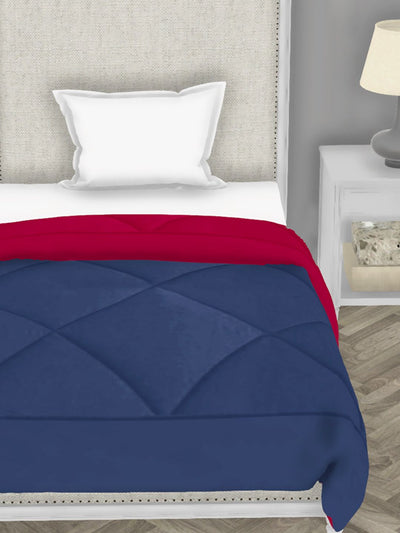 Air Cool Microfiber Reversible Comforter For All Weather <small> (abstract-fall/pink)</small>