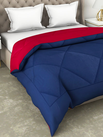 Air Cool Microfiber Reversible Comforter For All Weather <small> (abstract-fall/mint)</small>