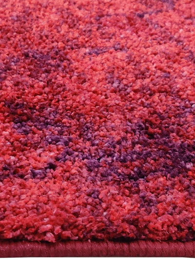 Modern Designer Printed  Carpet Area Rug With Anti Slip Backing <small> (antique wall-pink/red)</small>