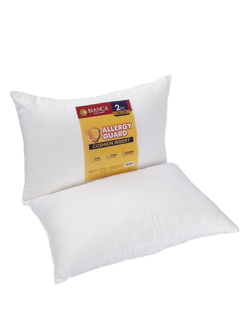 Ultra Fluffy Soft Microfiber Cushion Insert Filler <small> (solid-white)</small>