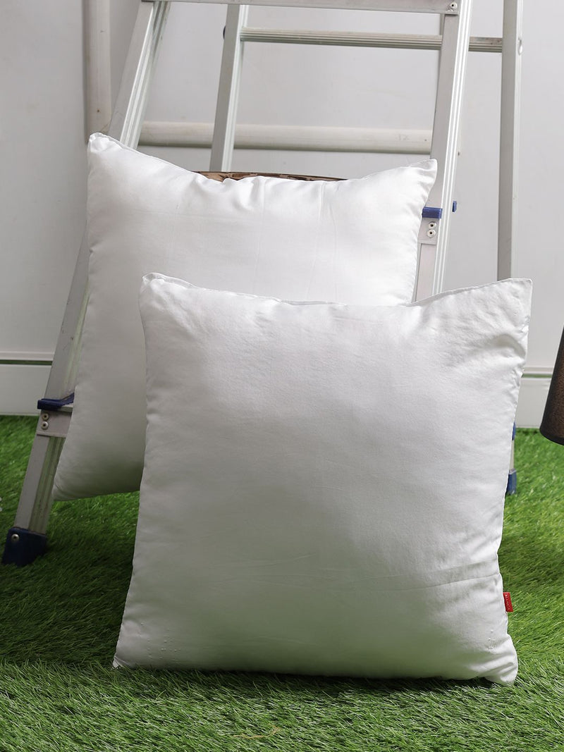 Ultra Fluffy Soft Microfiber Cushion Insert Filler <small> (solid-white)</small>