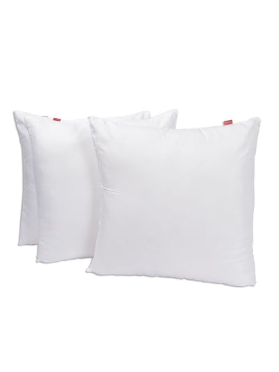 Ultra Fluffy Soft Microfiber Cushion Insert Filler <small> (solid-white)</small>