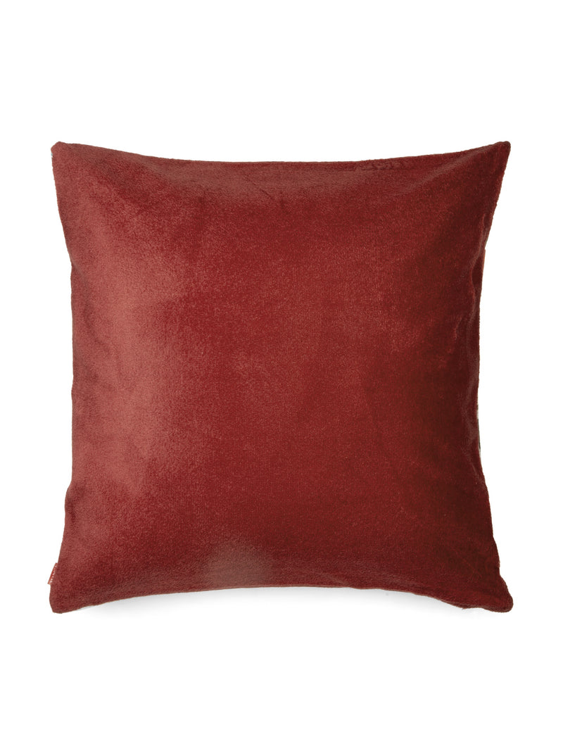 Designer Digital Printed Silky Smooth Cushion Covers <small> (animal print-red/black)</small>