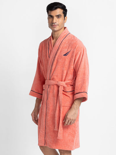 Luxurious Ultra Soft Bath Robe <small> (solid-coral)</small>