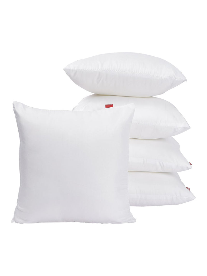 Ultra Fluffy Soft Microfiber Cushion Insert Filler <small> (solid-white)</small>