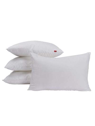 Ultra Fluffy Soft Microfiber Cushion Insert Filler <small> (solid-white)</small>