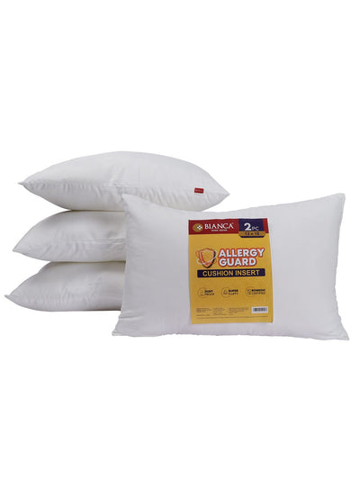 Ultra Fluffy Soft Microfiber Cushion Insert Filler <small> (solid-white)</small>