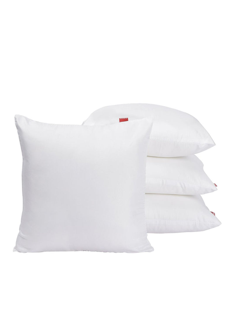 Ultra Fluffy Soft Microfiber Cushion Insert Filler <small> (solid-white)</small>