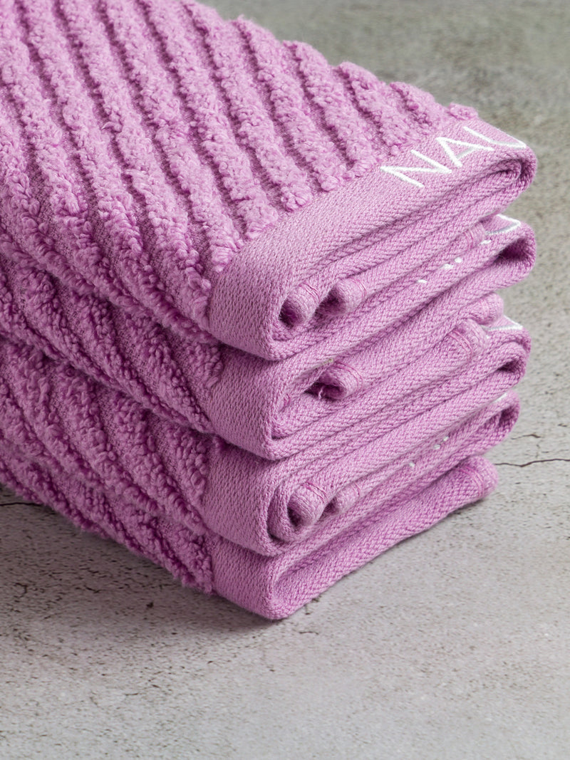 Fluffy Zero Twist 100% Cotton Towel <small> (solid-lilac)</small>