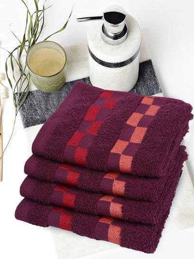 Super Soft Turkish Terry Towel 100% Mercerised Cotton <small> (solid-wine)</small>