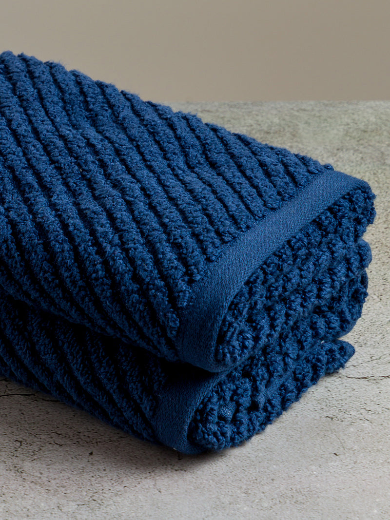 Fluffy Zero Twist 100% Cotton Towel <small> (solid-grapemist)</small>