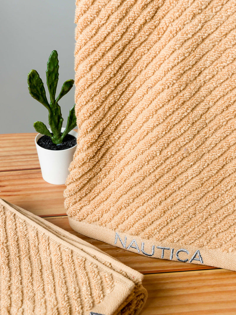 Fluffy Zero Twist 100% Cotton Towel <small> (solid-wheat)</small>