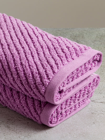 Fluffy Zero Twist 100% Cotton Towel <small> (solid-lilac)</small>