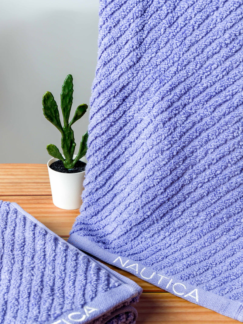 Fluffy Zero Twist 100% Cotton Towel <small> (solid-lilac)</small>