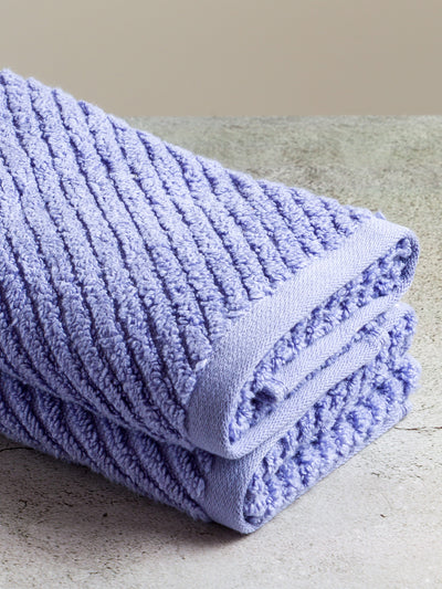 Fluffy Zero Twist 100% Cotton Towel <small> (solid-grapemist)</small>