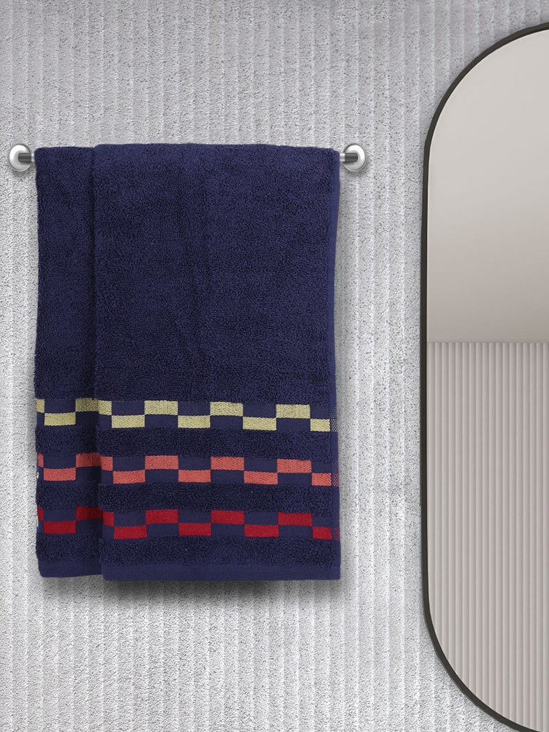 Super Soft Turkish Terry Towel 100% Mercerised Cotton <small> (solid-navy)</small>