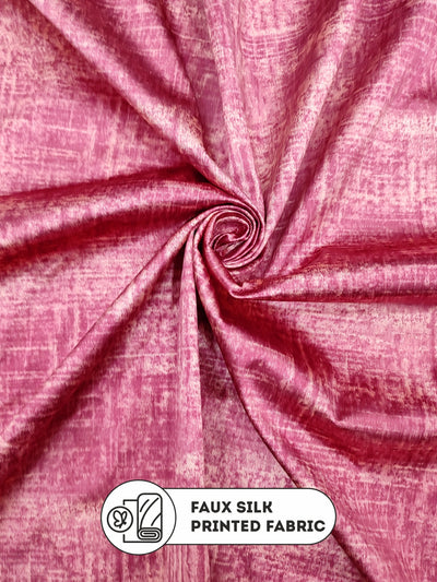 Heavy Duty Polyester Eyelet Curtain <small> (abstract-rose)</small>